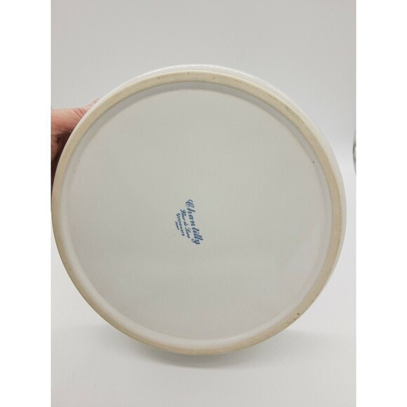 CHANTILLY Fleur De Lune Stoneware 9" Round Vegetable Pasta Serving Bowl - Picture 6 of 6